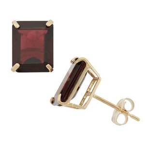 Designs By Gioelli 10K Gold Gemstone Stud Earrings - 1 of 2
