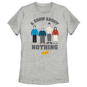 Women's Seinfeld A Show About Nothing T-Shirt - 1 of 4