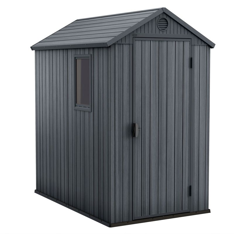 Keter Darwin Spacious Heavy Duty Organizing Storage Shed, 1 of 7