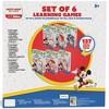 Disney Junior: Mickey Learning Games - Set Of 6 - Wooden Puzzles & Flashcards - 3 of 4