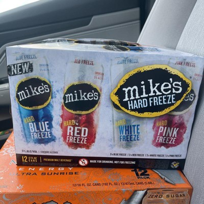 Mike's Hard Freeze Variety Pack - 12pk/12 Fl Oz Can : Target