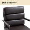 Gregor 360-degree swivel Task Leather Chair  with Tilt Lock and Center Tilt for office | Hulala Home - 4 of 4