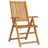 vidaXL Outdoor Dining Set Set of 7 Acacia Wood Color Solid Acacia Wood - 3 of 4