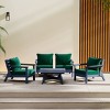WestinTrends Avalon Outdoor 5-Piece Modular Sectional Patio Furniture Sofa Set - 2 of 4