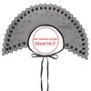 INSPIRE CHIC Women's Semi-Sheer Embroidery Neck Ruff Detachable Fake Dickey Collar Little Shawl 1 Pc - 4 of 4