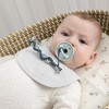 Macrame Pacifier Clip - Baby Pacifier Holder Leash Boho Wooden Clips - Teething Toy with Handmade Braided Cotton Modern Unisex Baby Gift (Multicolor) - 2 of 4