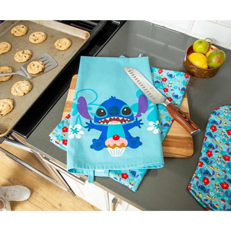 Ukonic Disney Lilo & Stitch Kitchen Tea Towels | Set of 2, 2 of 7