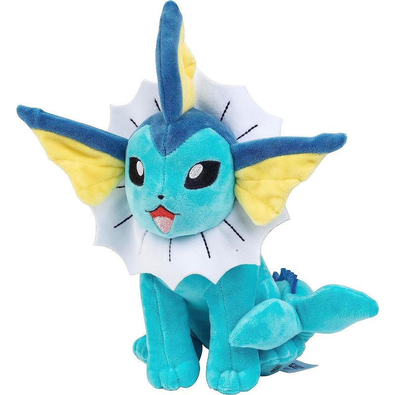 Pokémon Vaporeon 8" Plush - Officially Licensed - Quality & Soft Stuffed Animal Toy - Add Vaporeon to Your Collection! Gift for Kids & Fans of Pokemon, 2 of 4