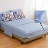 BAGOKIE 7 Pieces Floral Bed in a Bag  Comforter Set for All Season - 4 of 4