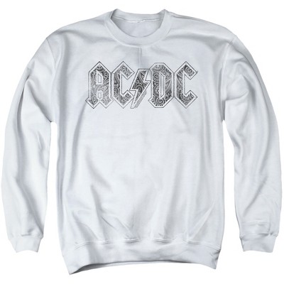 Acdc Paisley Logo Adult Crewneck Sweatshirt