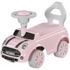 Qaba Toddler Ride on Toy, Foot to Floor Sliding Car w/ Horn, Working Steering Wheel, No Tip Anti-Over-Backward System for 18-36 Months - 4 of 4