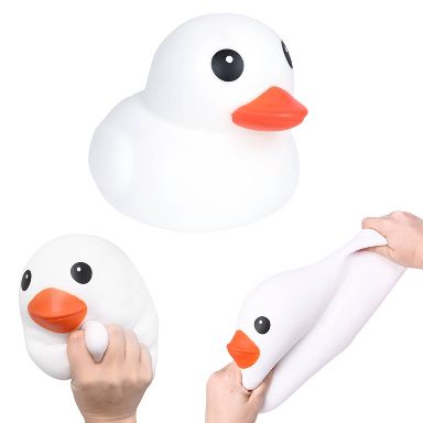 Sunny Days Squeeezy White Duck Fidget Toy