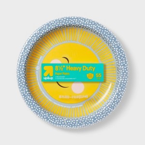 Smiling Sun Paper Plate 8.5" - 55ct - up&up™ - 1 of 3