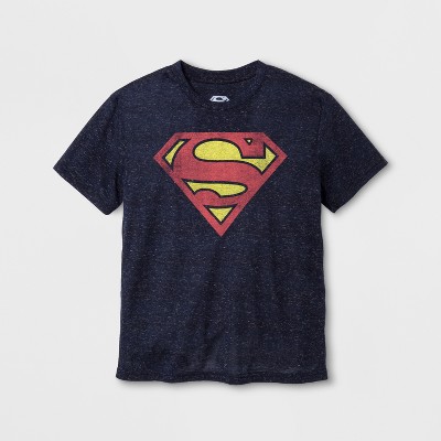 grey superman t shirt