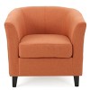 Christopher Knight Home Preston Contemporary Tub Shaped Upholstered Club Chair - 4 of 4