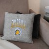 NCAA 16" Heather Gray Crisp Sweatshirt Pillow San Jose State Spartans - 3 of 4