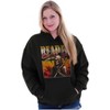 Halloween Monster Reaper of Death Hoodie Sweatshirt Women Men Brisco Brands - 3 of 4