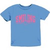 The Juniper Shop SmileyWorld Arched Varsity Youth Short Sleeve Tee - 3 of 4