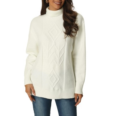 winter white tunic tops