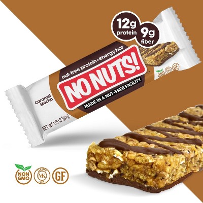 No Nuts! Chocolate Caramel Mocha Snack Bars - 12 Bar Pack