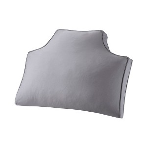 Gracie Mills Cypria Oversized 100% Cotton Canvas Headboard Pillow - 1 of 2