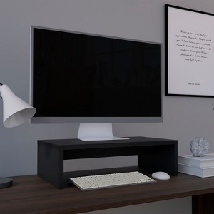 CAVINAS 5.4" Monitor Stand Riser,Desk Organizer for Laptop/PC/Printer,18"x10" Workspace with 50lb Capacity - 1 of 4