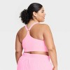 Women's Seamless Medium Support Cami Sports Bra - All In Motion™ - 2 of 3