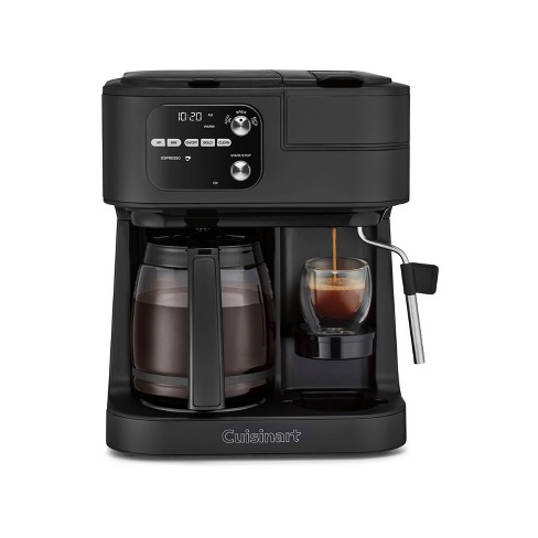 Cuisinart Coffee Center Barista Bar 4 in 1 Combination Coffee And Espresso Maker Matte Black Ss 4n1mb Target