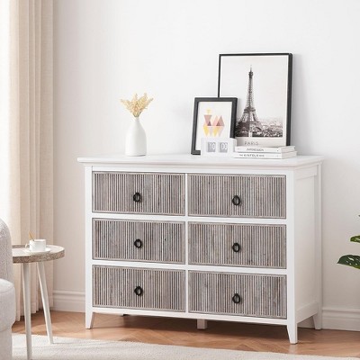 Rattan shop dresser target