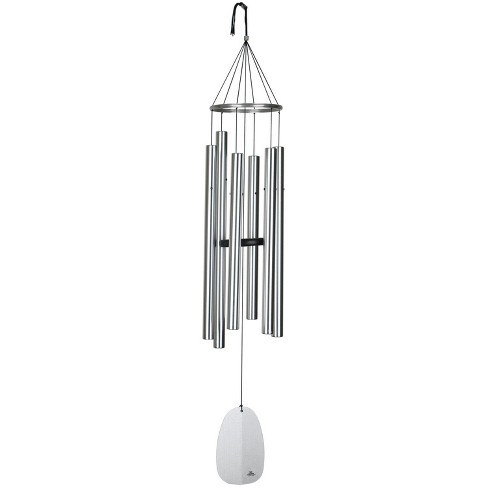 Woodstock Chimes Signature Collection, Woodstock Windsinger Chime, Amazing Grace 49'' Silver Wind Chime WWAG - image 1 of 4