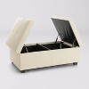 Antonio Extra Large Storage Ottoman - CorLiving - 4 of 4