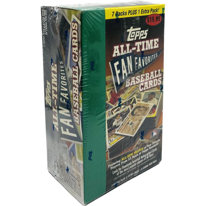 2004 Topps All-Time Fan Favorites 8-Pack Baseball Blaster Box, 2 of 3