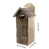 Uncle Dunkels Premium Pine Wood Duck House; Rustic Handmade Duck Nesting Box - 3 of 4