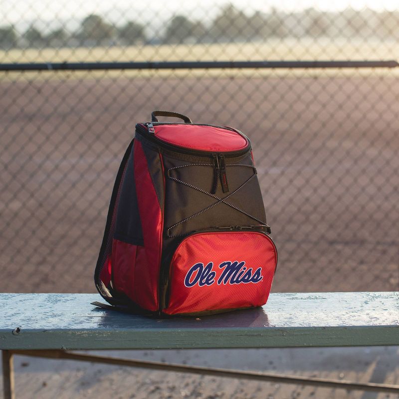 NCAA Ole Miss Rebels PTX Backpack Cooler - Red, 3 of 4