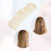 Unique Bargains Women Heart Style Curly Thick Wavy Straight Hair Wide Tooth Comb 1 Pc - 4 of 4