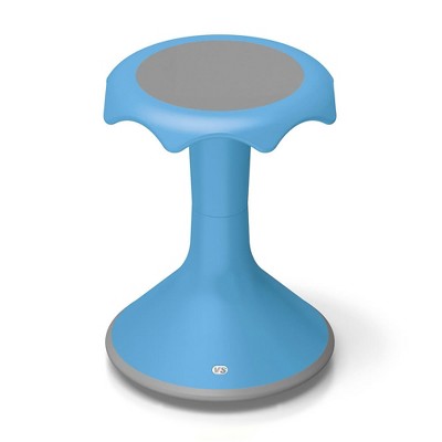 VS America Hokki Stool Flexible Ergonomic Seating 18" - Light Blue