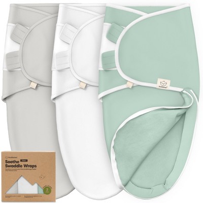 Swaddledesigns Transitional Swaddle Sack Wearable Blanket - White - S - 0-3  Months : Target