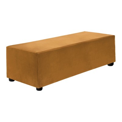 Unique Bargains Stretchy Soft Comfortable Rectangular Foot Stool Cover