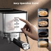 ZAFRO Espresso Machine 20 Bar with Rapid Cold Brew - Hot & Iced Coffee Maker, Built-in Steam Wand,37oz Water Tank -Perfect for Lattes, Cappuccinos - 4 of 4