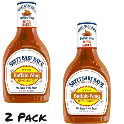 Sweet Baby Ray's Buffalo Wing Marinade and Sauce 16 oz (Pack of 2)