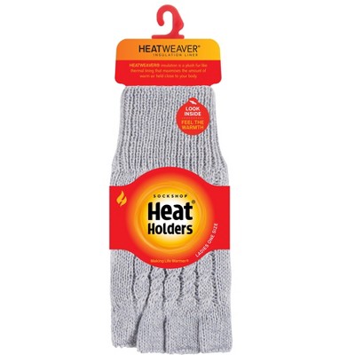 Women's Ayla Solid Cable Knit Fingerless Gloves