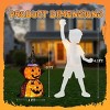 3FT Set of 2 Halloween Collapsible Pumpkin Decorations, 176 LED Pumpkin Pop Up Jack-o-Lantern for Indoor Outdoor Yard Holiday Decor - 2 of 4