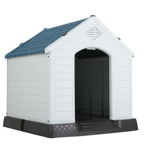 BestMassage Dog House Indoor & Outdoor Kennel with Weatherproof Puppy Shelter Pet Crate - 1 of 4