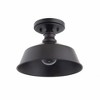 Brio Lighting Bola 1 - Light Semi-Flush Mount in  Dark Brown - 3 of 4