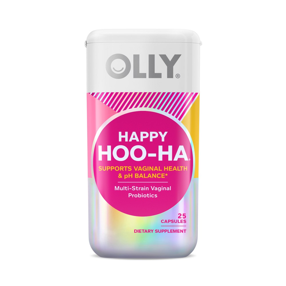 Photos - Vitamins & Minerals Olly Happy Hoo-Ha Probiotic Capsules for Women Supports, Vaginal Health an 