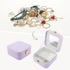 REGALWOVEN Mini Portable Compact Jewelry Box for Travel - 2 of 4