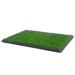 Sevobal Pet Training Pads and Potties Indoor Litter Box for Dogs, Potty Training for Pets, Eco-Friendly Disposable Toilet, Green, 30"*20"*0.5" - 1 of 4