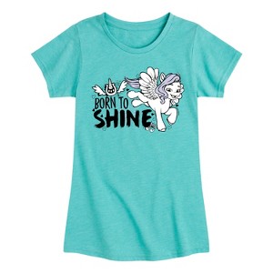 Girls' - My Little Pony - Born To Shine Fitted Short Sleeve Graphic T-Shirt - 1 of 4
