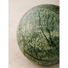 Forest Green Marble Sphere Object - 3 of 3