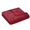 Kate Aurora Ultra Soft & Plush Modern Ogee Fleece Throw Blanket Covers - 50 in. W x 60 in. L - 3 of 4